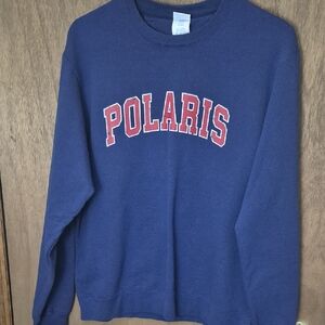 Navy Blue Men's Crewneck Sweater